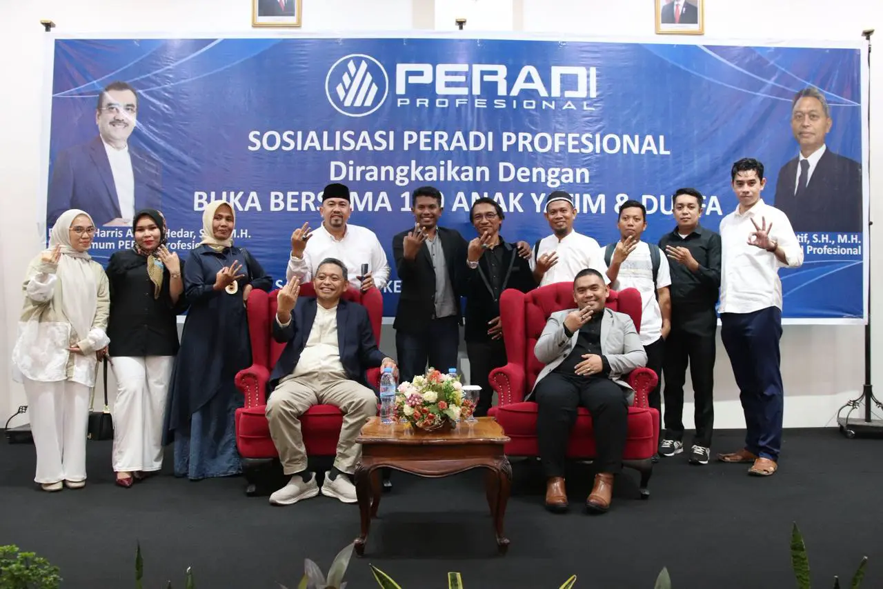 Penyampaian Informasi Kegiatan dan Publikasi Resmi PERADI ACEH
